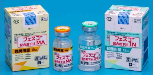 新药Phesgo Combination已在日本批准上市，用于治疗乳腺癌和结肠·直肠癌(一)